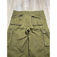 Load image into Gallery viewer, Vintage Baggy Cargo Pants Mens 38x30 Commando Parachute OD Green Faded Tactical