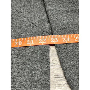 Vtg 90s Blank Sweatshirt Boxy Raglan Made in USA Gray Fruit of the Loom Ladies L