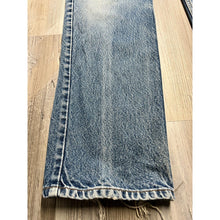 Load image into Gallery viewer, Mens Levis 505 Denim Stonewash Distressed Straight Leg Normcore Dad Jeans 34x34