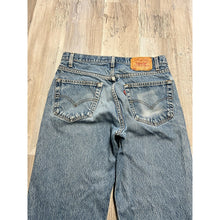 Load image into Gallery viewer, Mens Levis 505 Denim Stonewash Distressed Straight Leg Normcore Dad Jeans 34x34