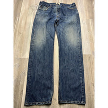 Load image into Gallery viewer, Vintage Levis 501xx Denim Jeans Y2K 90s Button Fly Mens 36x34 Stonewash Whiskers