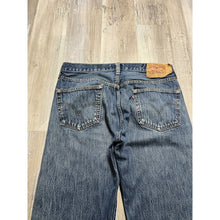 Load image into Gallery viewer, Vintage Levis 501xx Denim Jeans Y2K 90s Button Fly Mens 36x34 Stonewash Whiskers