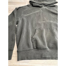 Load image into Gallery viewer, Essentials Fear of God Hoodie Faded Black Blank Solid Size M Streetwear Baggy