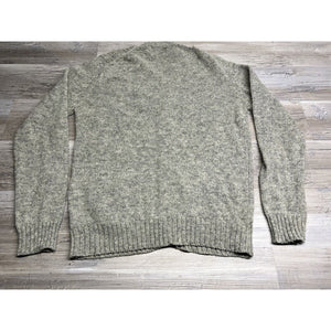 Vtg Cardigan Sweater XL Tall Oversize Grandpa Grunge Academia Sears Wool Blend