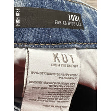 Load image into Gallery viewer, KUT from the Kloth Womens High Rise Wide Leg Cargo Jeans Jodi Fab Ab Size 10