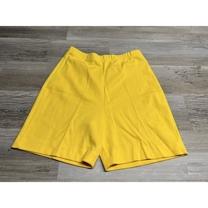 Vintage Jantzen Athletic Shorts Casual Beach Swimwear Yellow Size 12 Made in USA