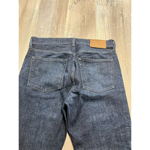 Load image into Gallery viewer, J Crew Denim Blue Jeans Dark Wash Slim 484 Straight Leg Designer Mens Sz 31x30