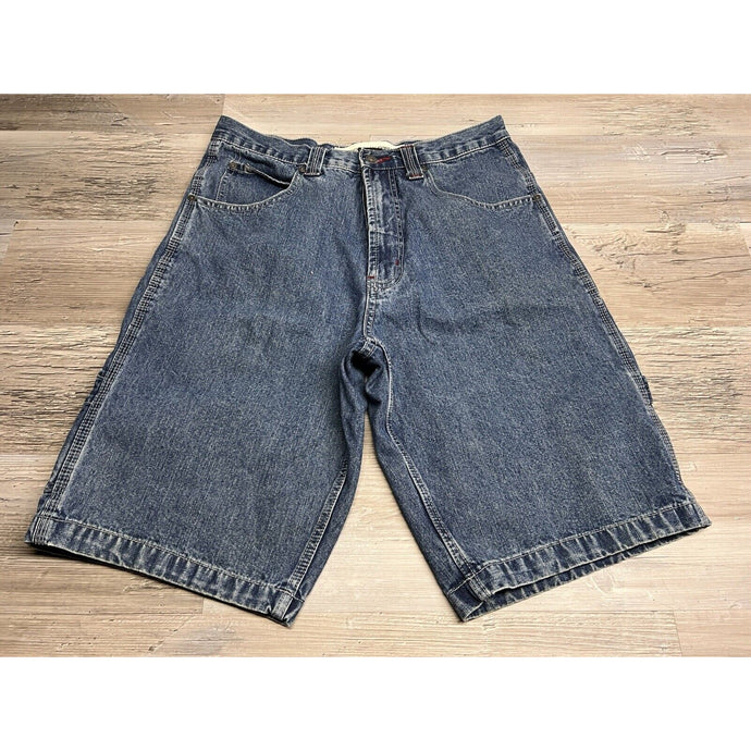 Vintage Paco Jeans Internationale Denim Carpenter Baggy Shorts Jnco Style Sz 31