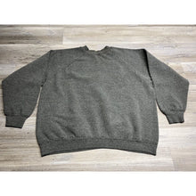 Load image into Gallery viewer, Vtg 90s Blank Sweatshirt Boxy Raglan Made in USA Gray Fruit of the Loom Ladies L