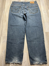 Load image into Gallery viewer, Men’s Vintage 90s Levi’s 550 Jeans – Distressed, Relaxed Fit - Size 40x30 - Made in USA
