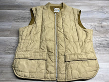 Load image into Gallery viewer, Vintage 70&#39;s Pioneer Wear Down Puffer Full Zip Vest - Tan – Size 48