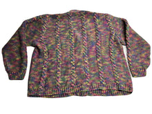 Load image into Gallery viewer, Vintage Women’s Cardigan Sweater – Multicolor - Size L