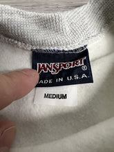 Load image into Gallery viewer, Vintage Jansport Gusseted Crewneck Sweatshirt – Heather Gray – Size M – Made in USA