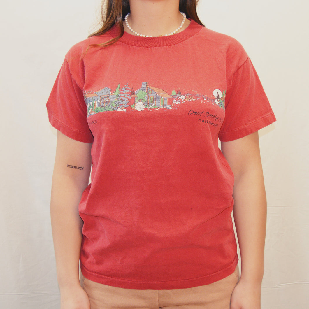 80s Great Smoky Mountains Graphic T-Shirt