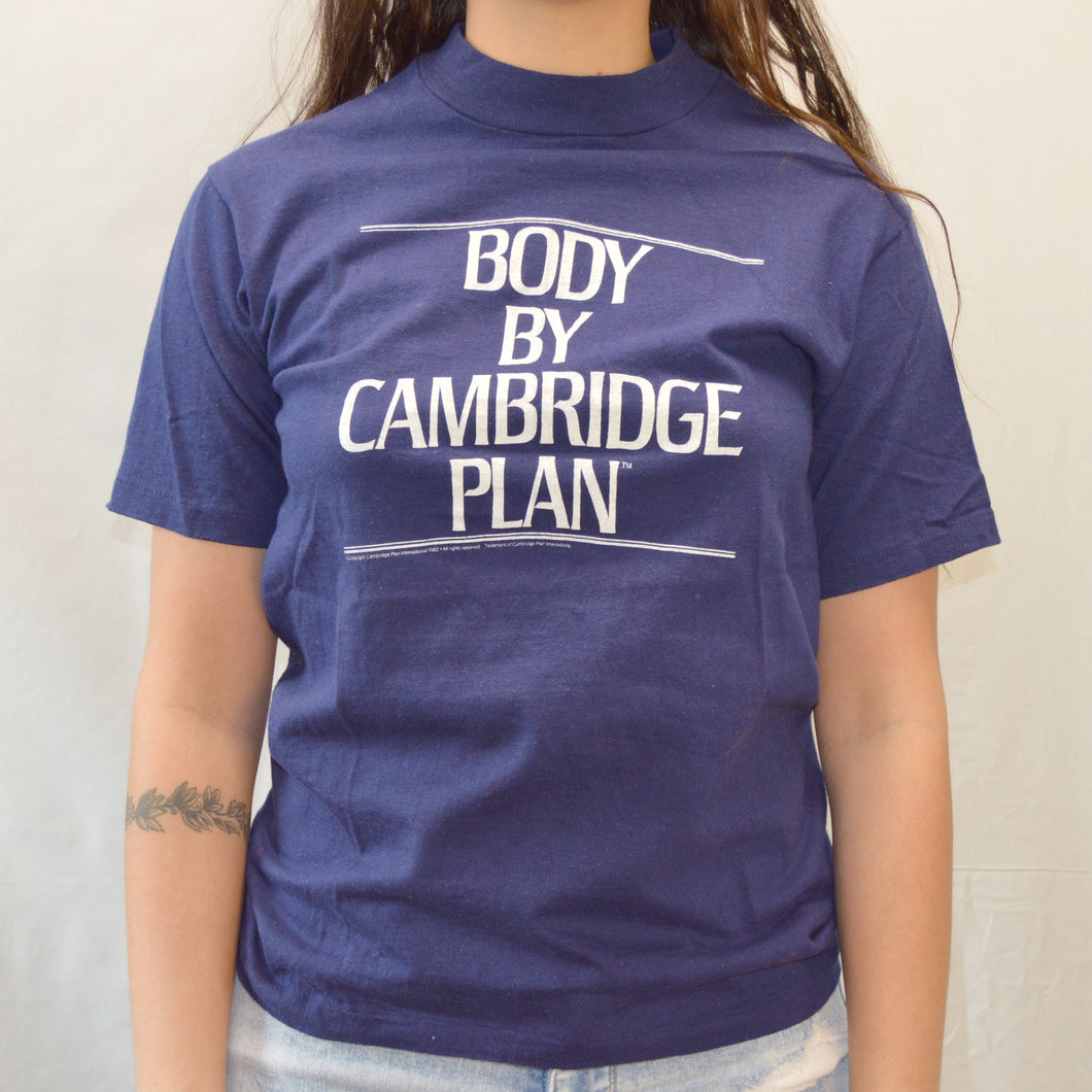 80s Body By Cambridge Plan Graphic T-Shirt