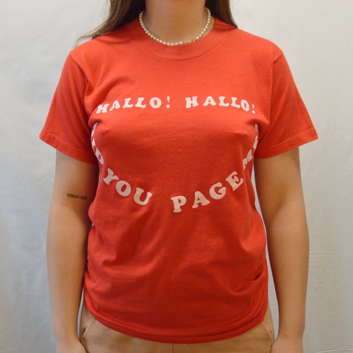 80s 'Did You Page Me?' Graphic T-Shirt